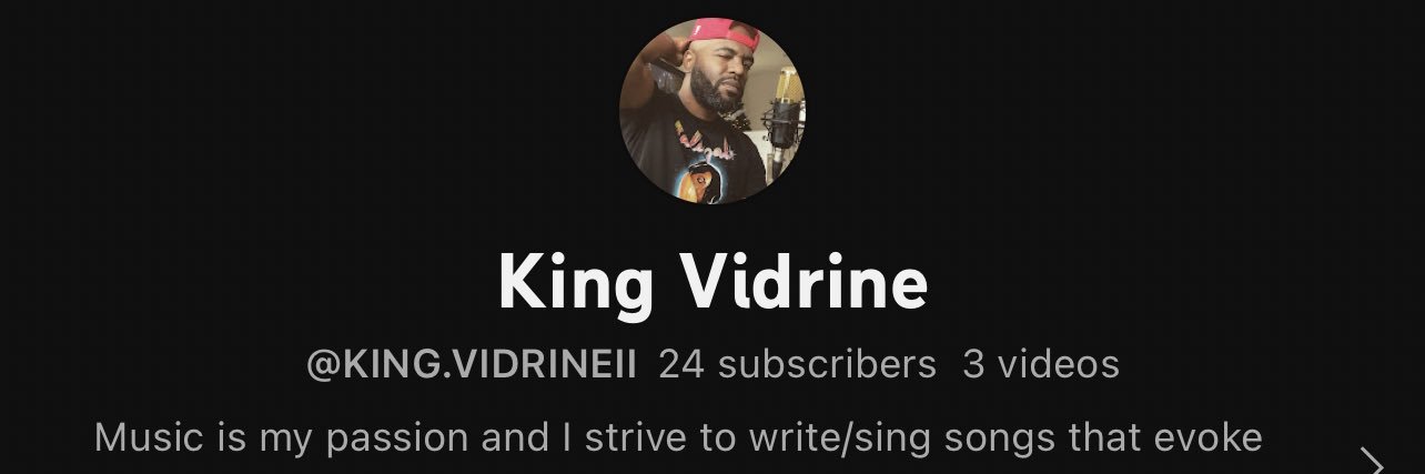 VidrineII's profile banner image