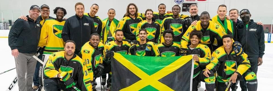 Jamaican Olympic Ice Hockey Federation OFFICIAL banner