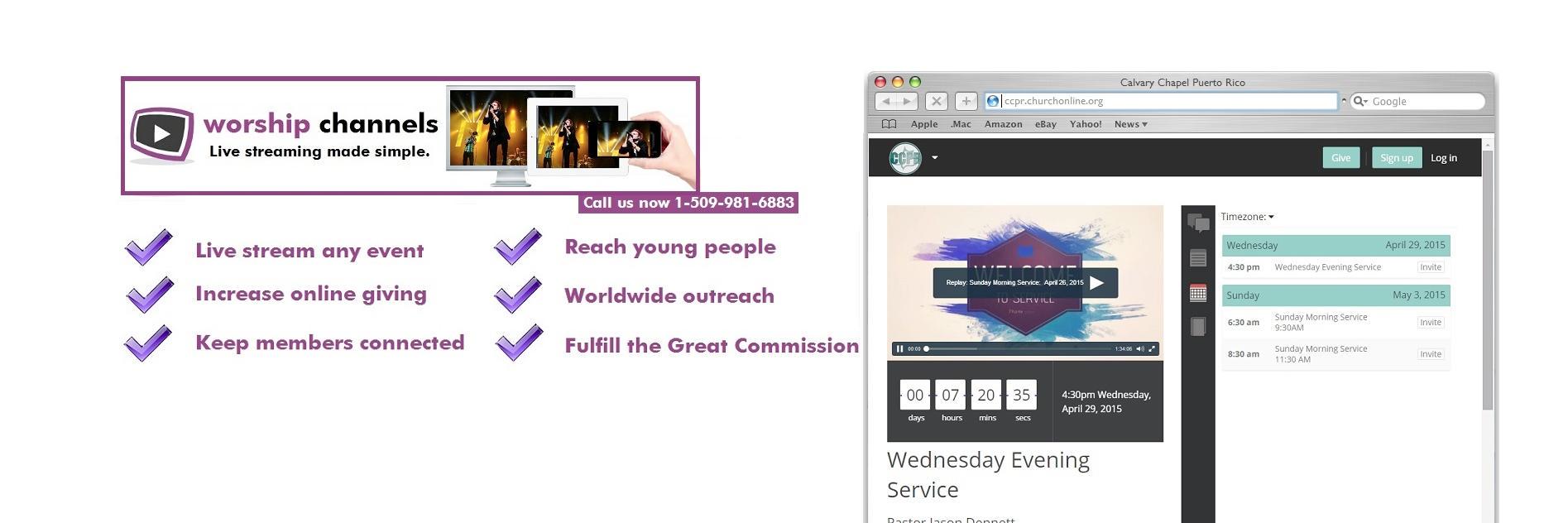 WorshipChannels's profile banner image