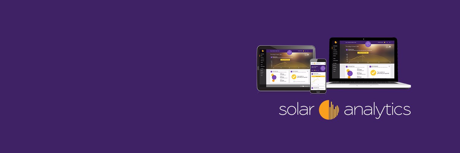 Solar Analytics banner