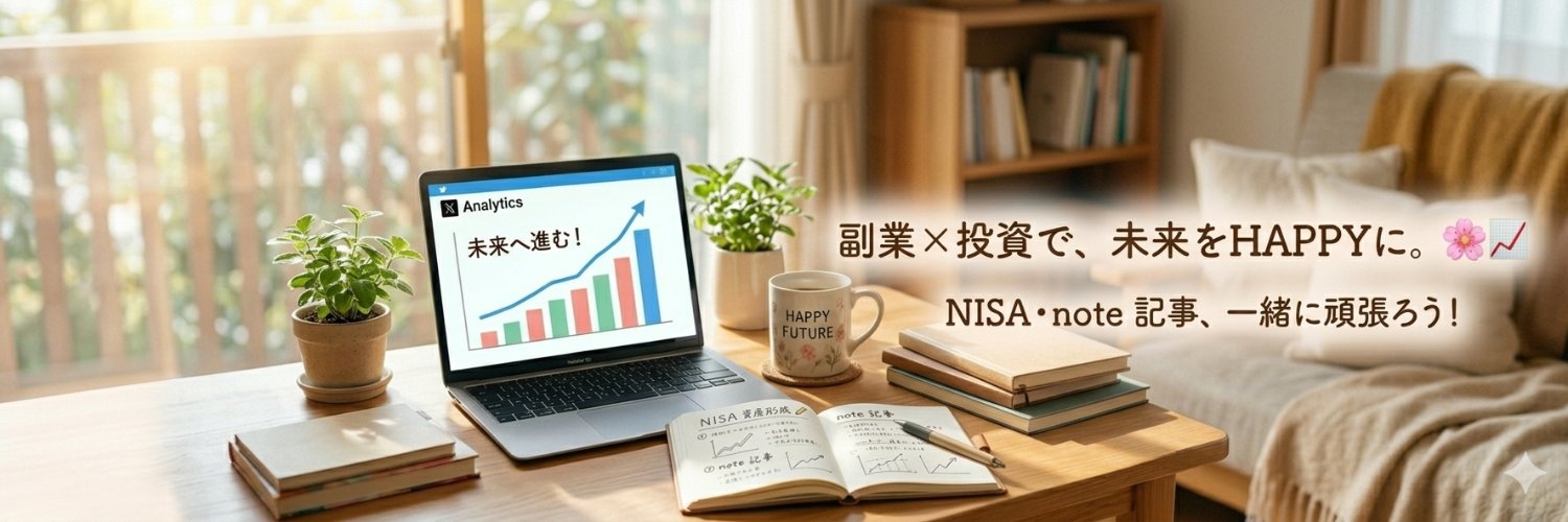 はな🌼 副業×投資で人生再構築中 banner