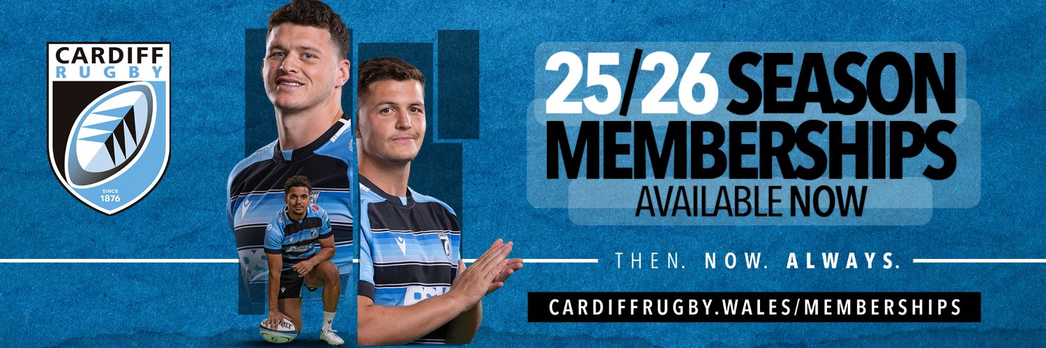 Cardiff Rugby's banner