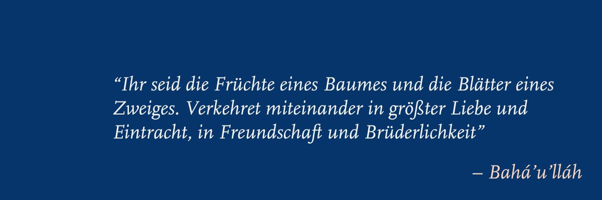 Bahá'í Deutschland banner