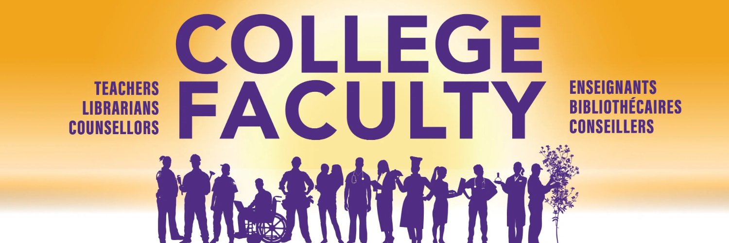 College Faculty banner