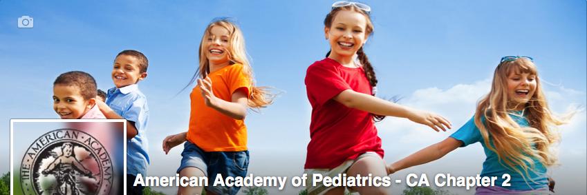 American Academy of Pediatrics, CA Chapter 2 banner