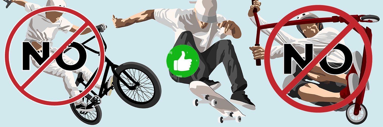 SKATEBOARDING's banner
