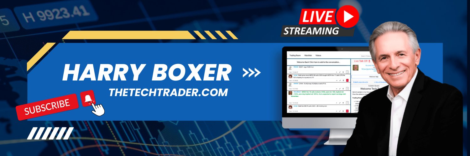 Harry Boxer, TheTechTrader.com banner