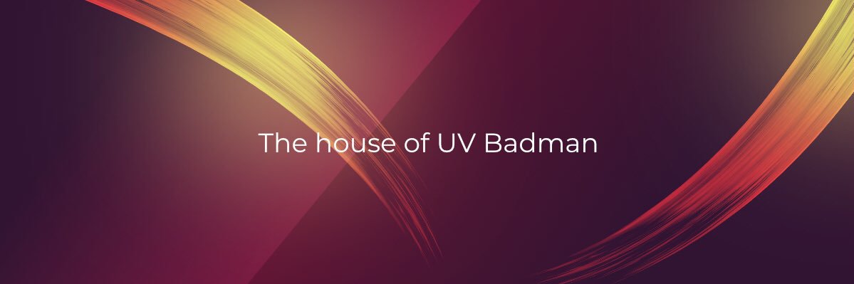 UVBadman's profile banner image