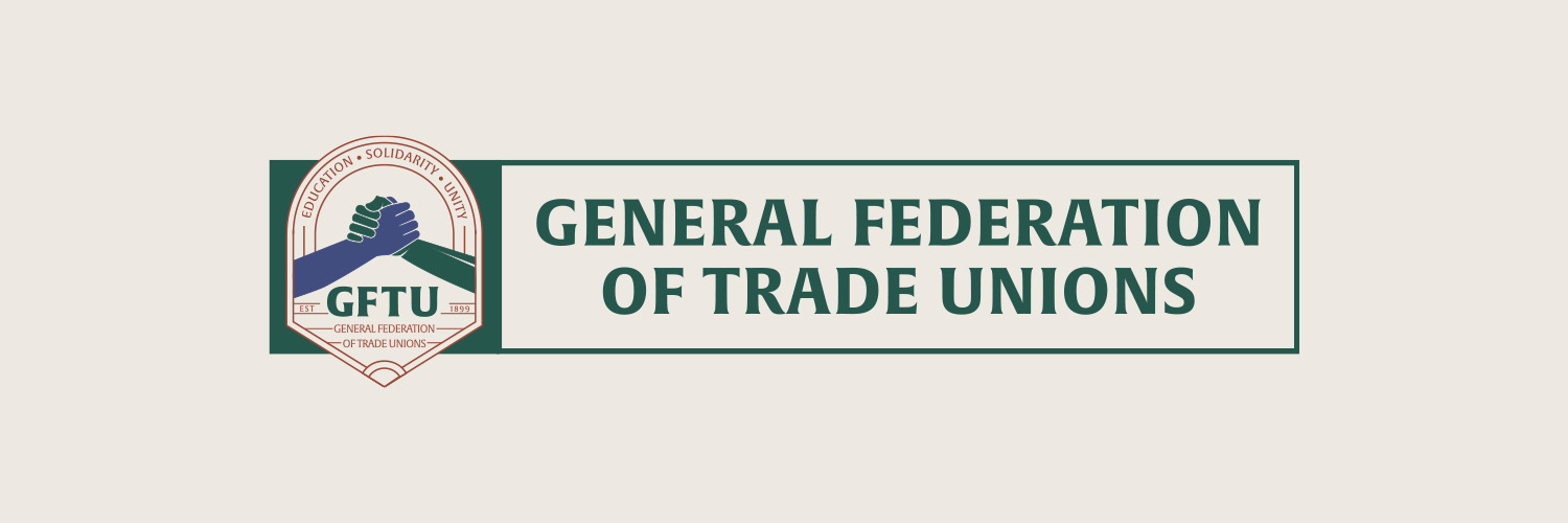 General Federation of Trade Unions's banner