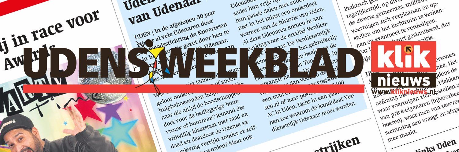 Udens Weekblad banner