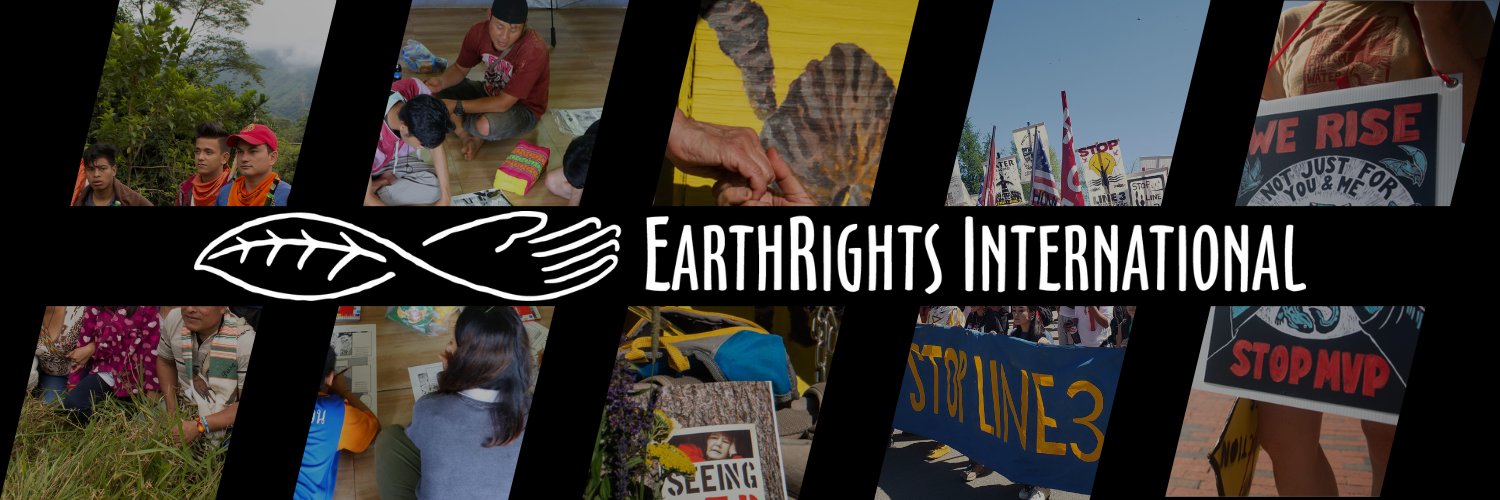 EarthRights Intl's banner