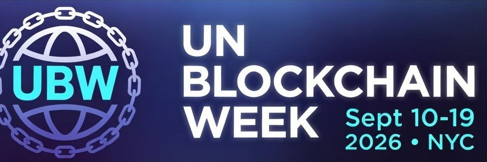 UN Blockchain Week banner