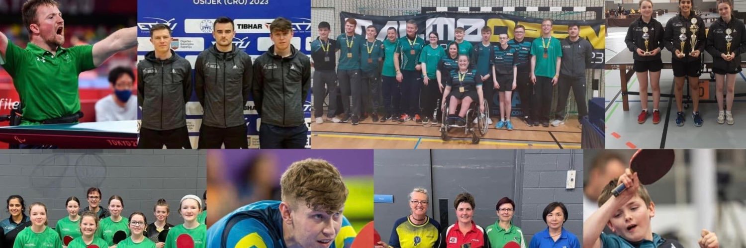 Table Tennis Ireland banner