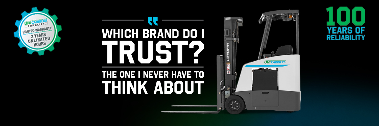 UniCarriers Forklift banner