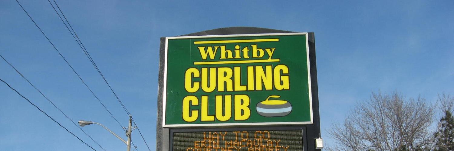 Whitby Curling Club banner