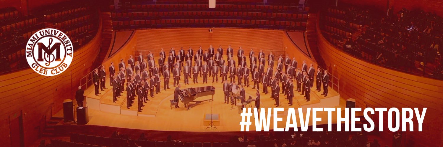 MU Glee Club banner