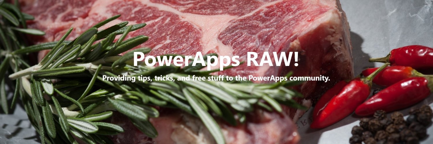 PowerAppsRAW's profile banner image