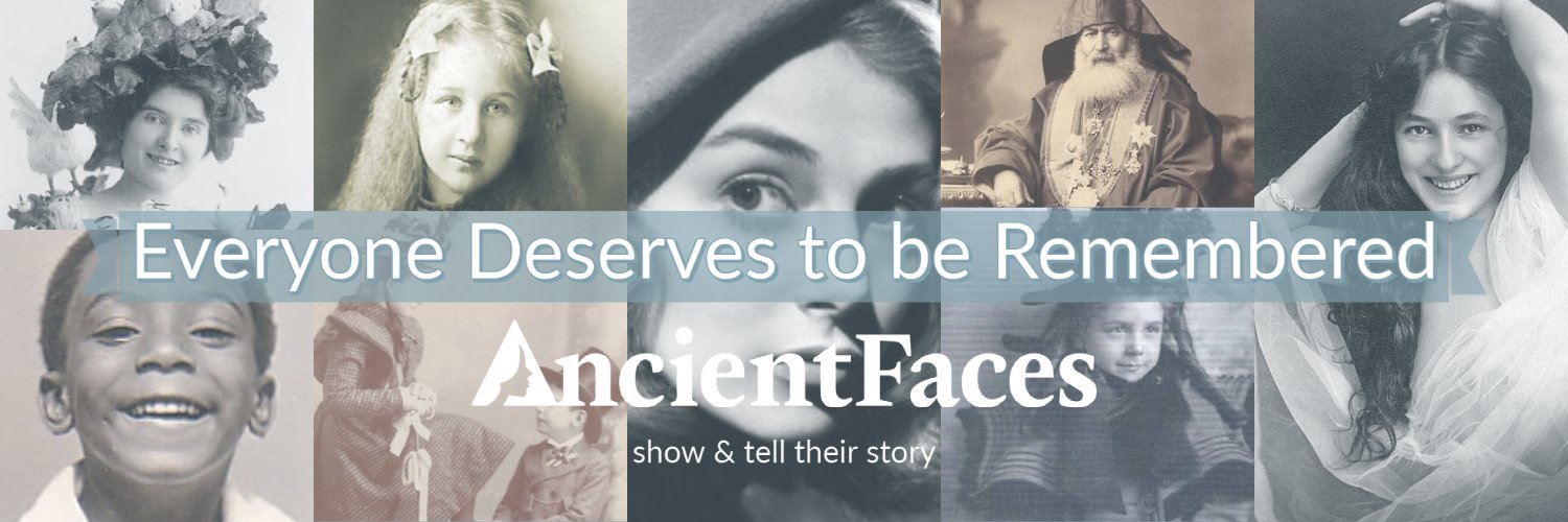 AncientFaces.com banner