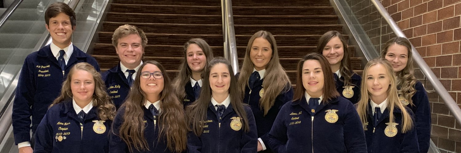 Strawberry Crest FFA banner