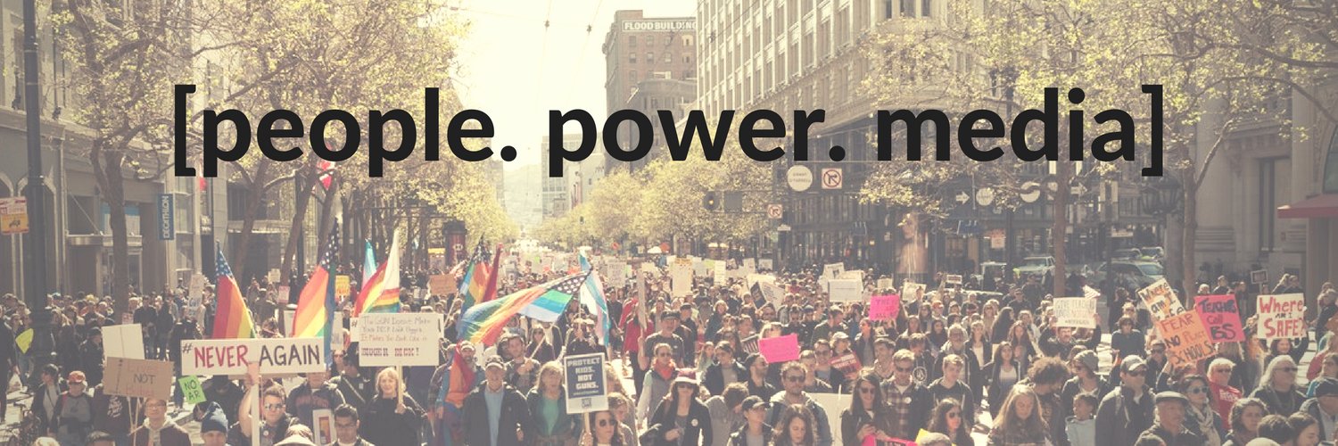 [people. power. media] banner