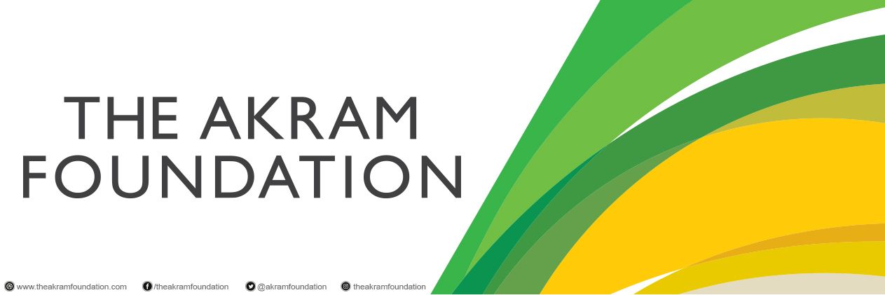 The Akram Foundation banner