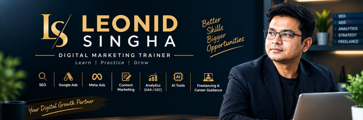 leonidsingha's profile banner image