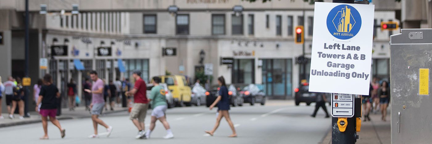 Pitt Arrival banner