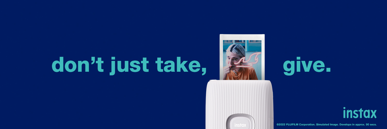 instax North America banner