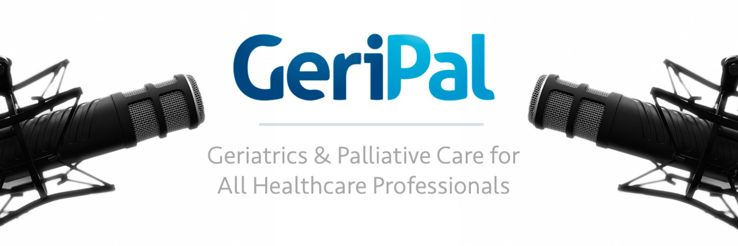 GeriPal - A Geriatrics & Palliative Care Podcast's banner