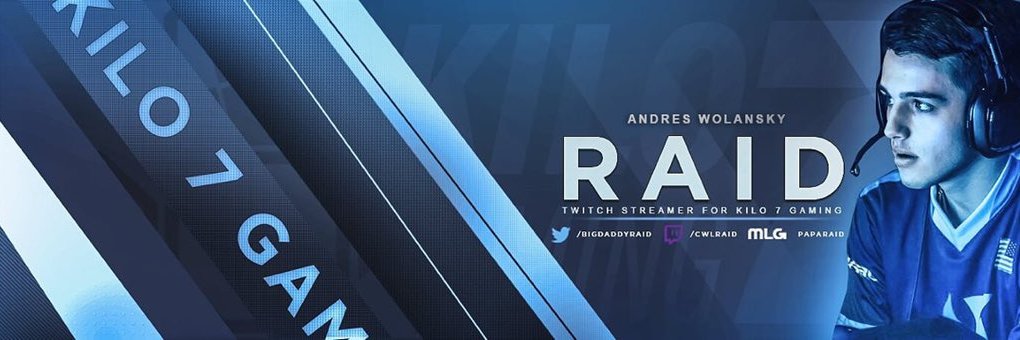 MrARaid's profile banner image
