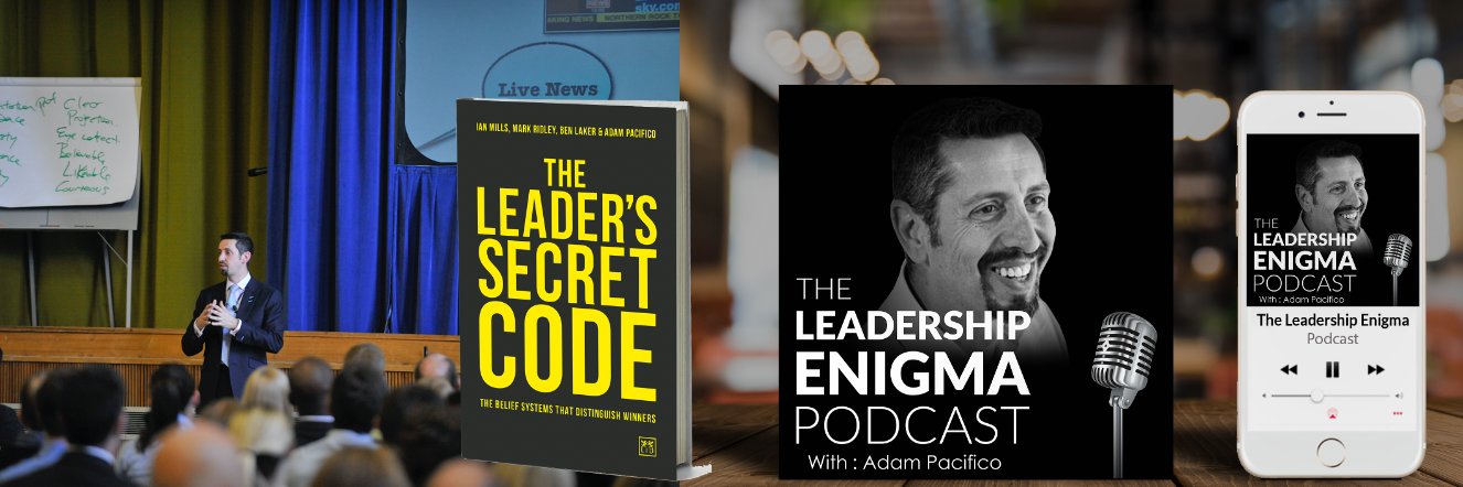 Adam Pacifico (The Leadership Enigma) banner