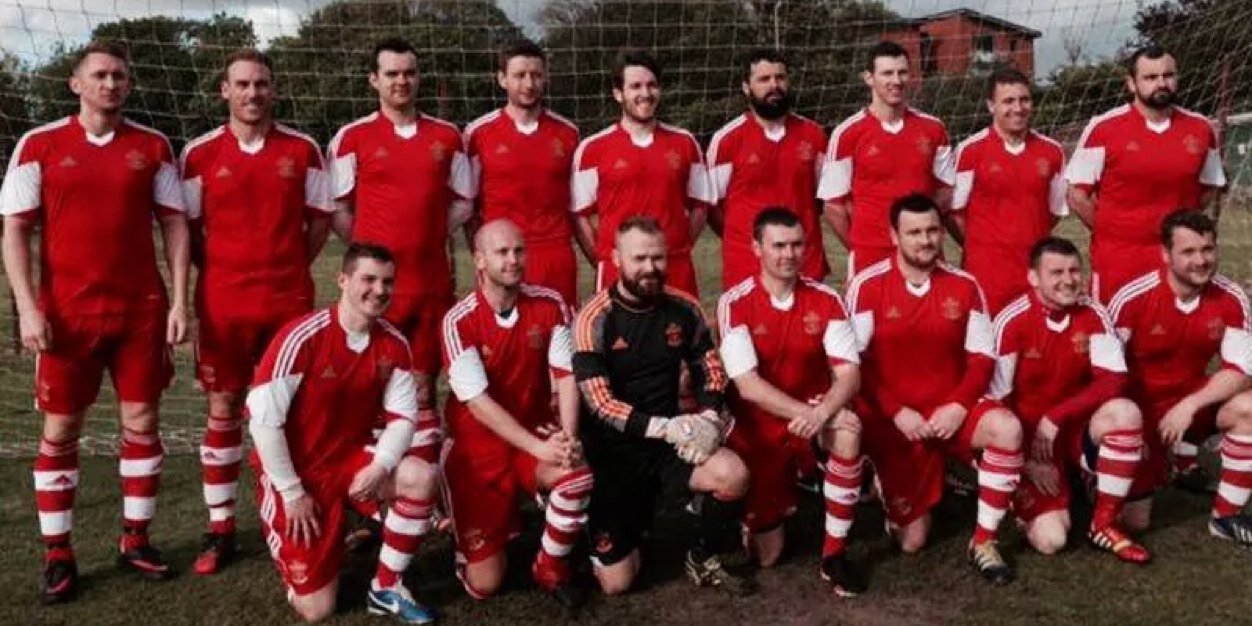 St Cuthberts F.C banner