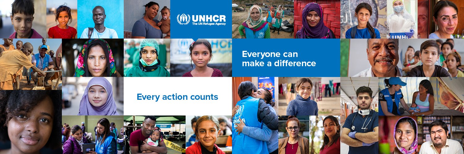 UNHCR Rwanda's banner