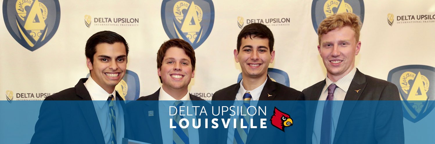 Louisville Delta Upsilon banner
