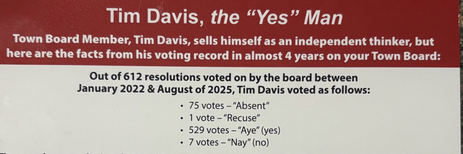 Tim Davis banner