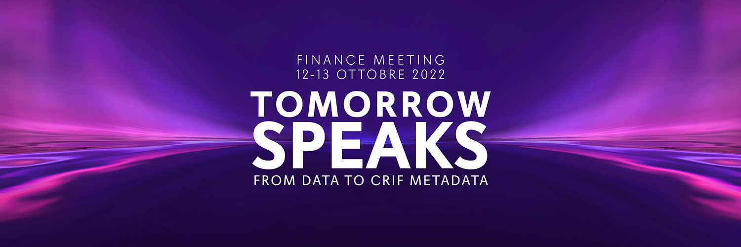 CRIF Finance Meeting 2022 banner