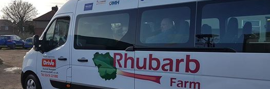 RHUBARB FARM banner