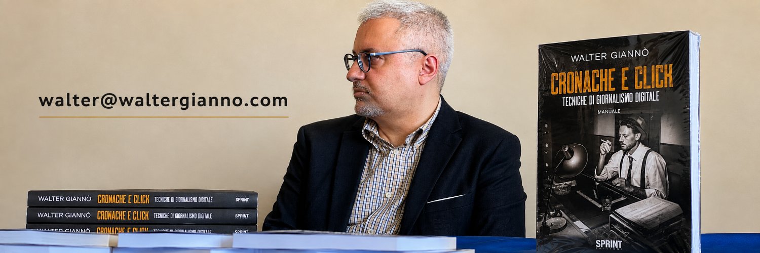 waltergianno's profile banner image