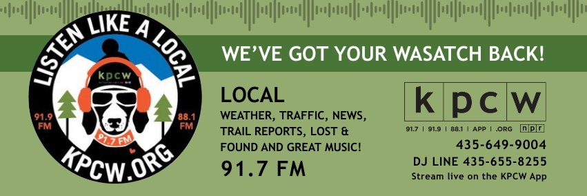 KPCW Radio's banner
