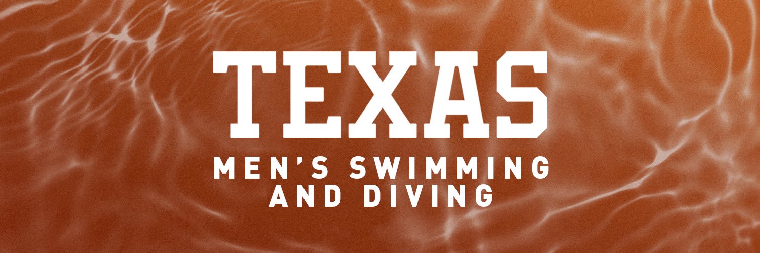 Texas Men's Swimming & Diving's banner
