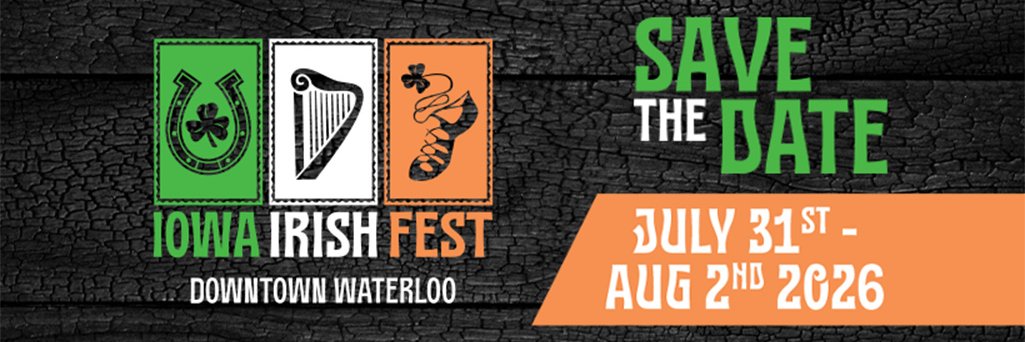 Iowa Irish Fest banner