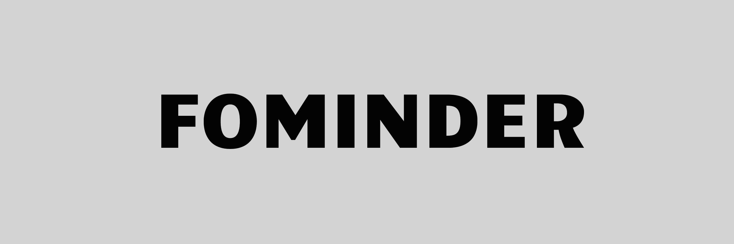 Fominder banner