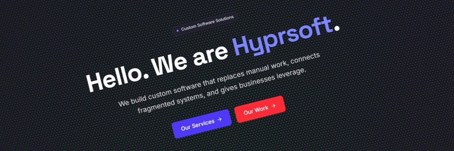 HyprsoftCorp's profile banner image