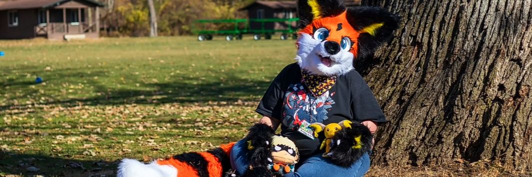 Sparkplug the fox 🩷💜💙✝️🇺🇦🇵🇸 banner