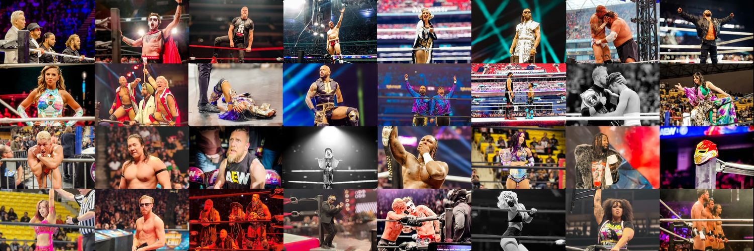 Monica likes AEW's banner