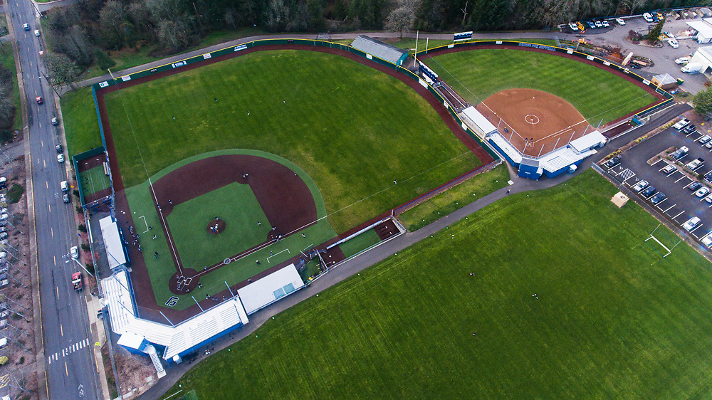 George Fox Baseball banner