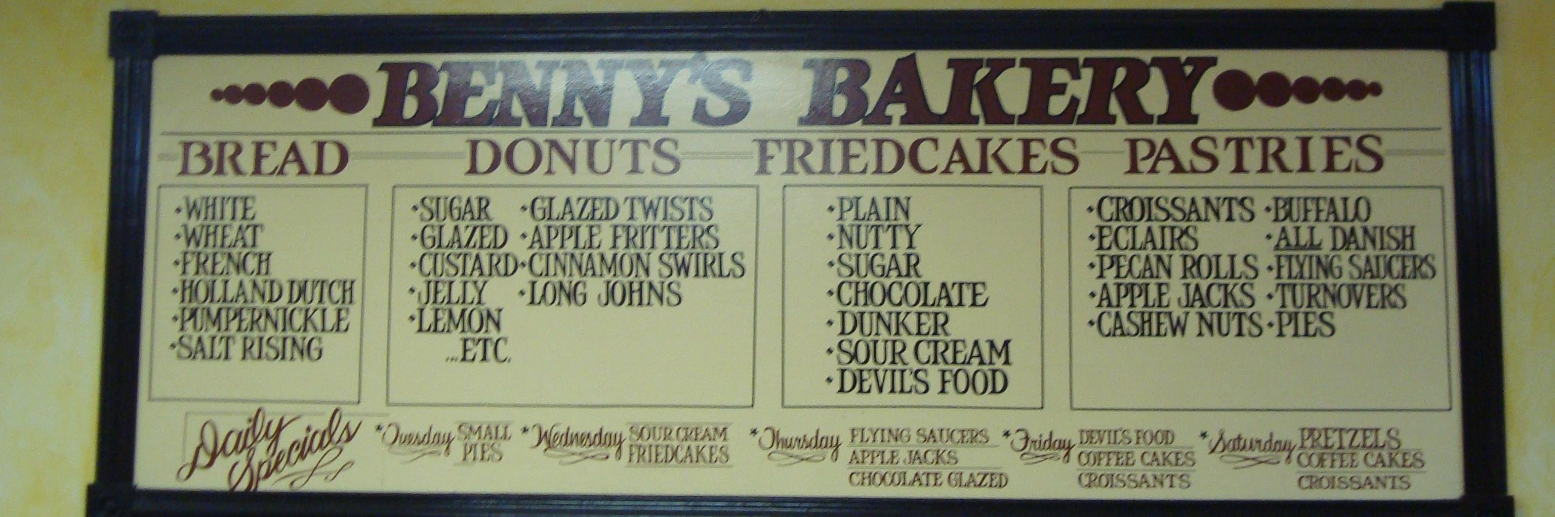 Bennysbakery's profile banner image