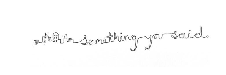 Something You Said banner
