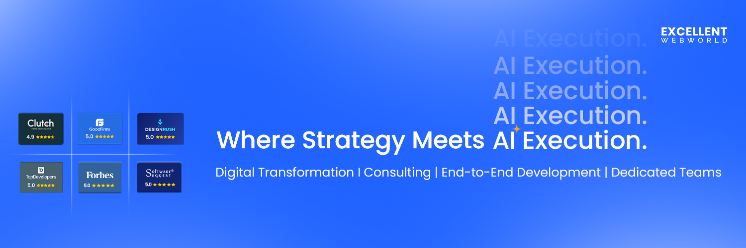 Excellent Webworld - AI | Software | Mobile Apps banner