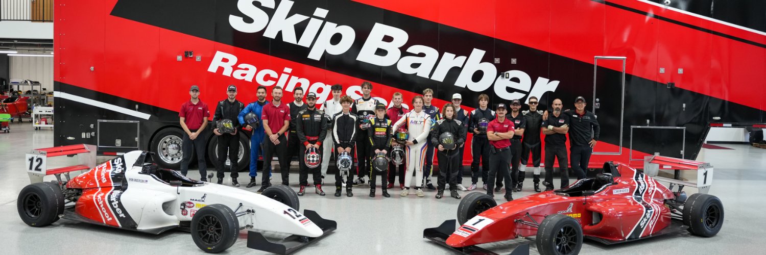 Skip Barber Racing School banner